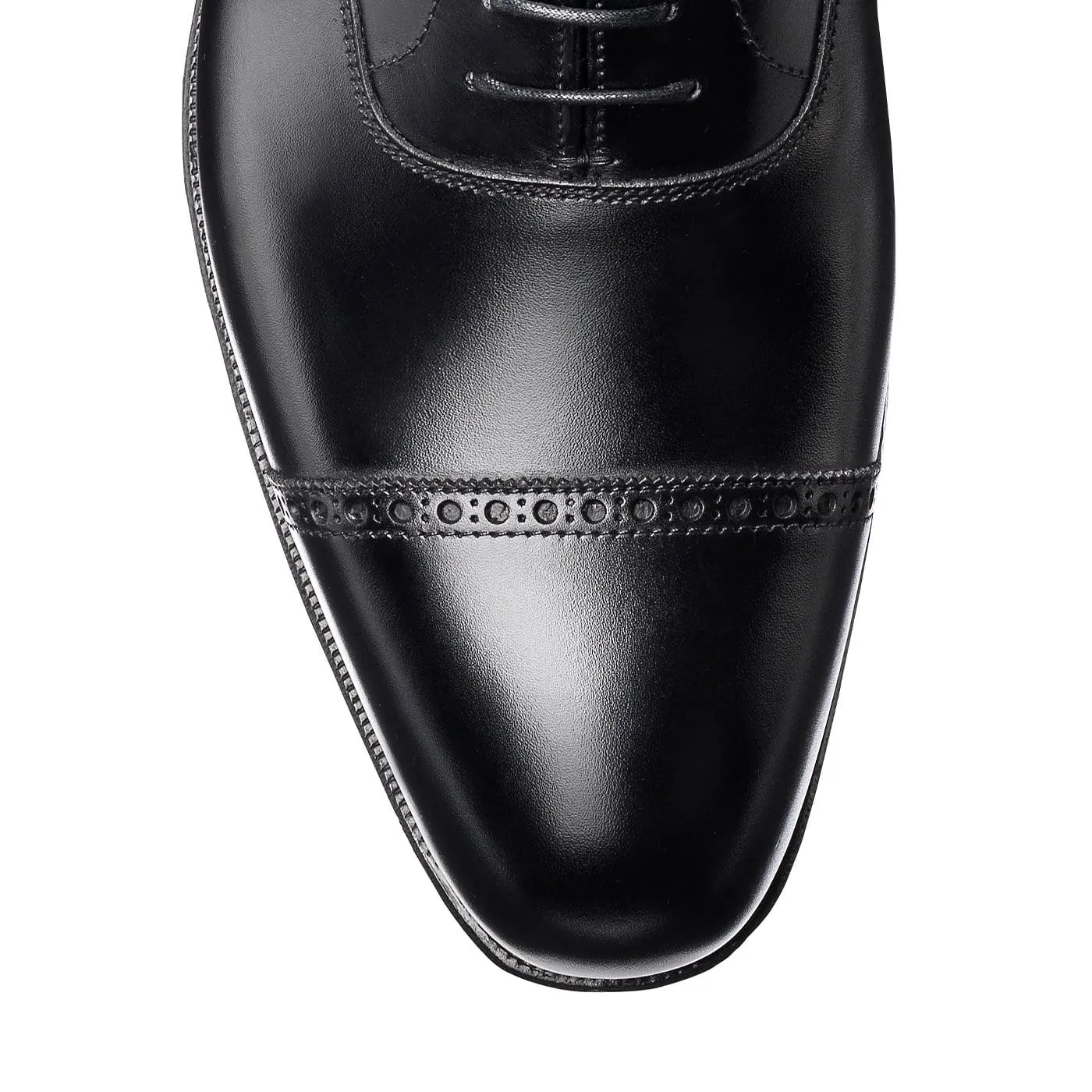 Belgrave Black Calf Chic Leather Fit