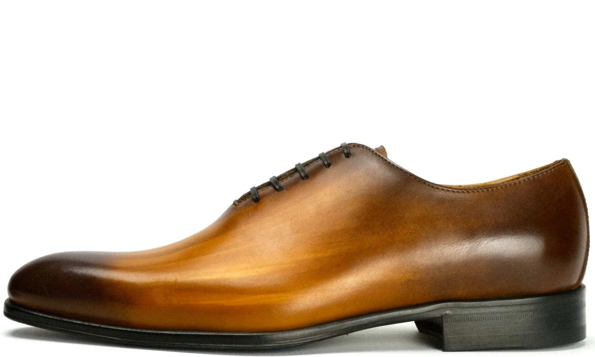Simple Yet Elegant Classic Loafers Benson Wholecut Custom Patina Tan