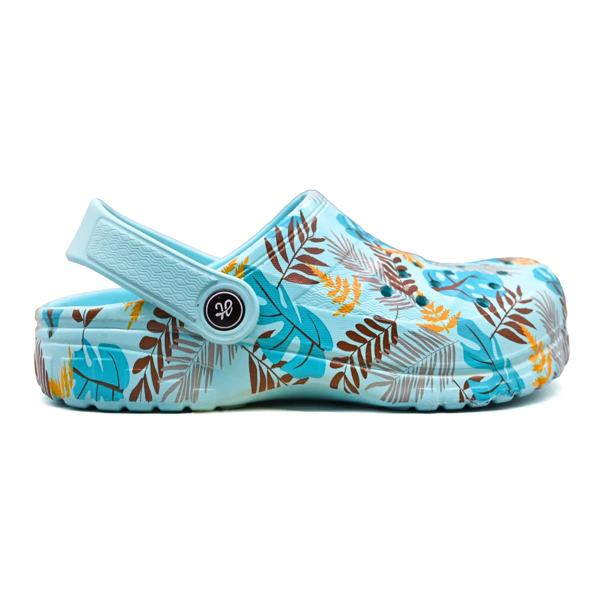Hippies Print - Aqua Blossom Ankle Support