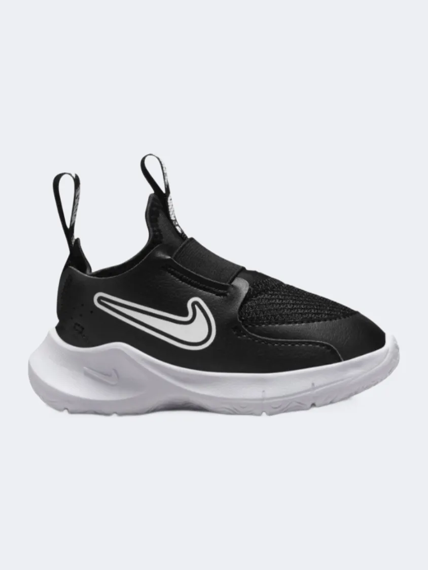 Pilates Cool Nike Flex Runner 3 Infant-Boys Running Shoes Black/White