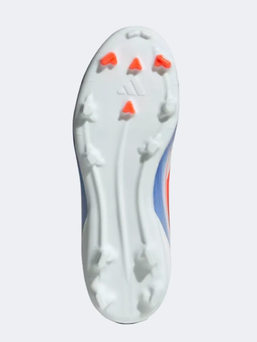 bowling shoes Adidas F50 League Fg Mg Kids Football Shoes White/Red/Blue