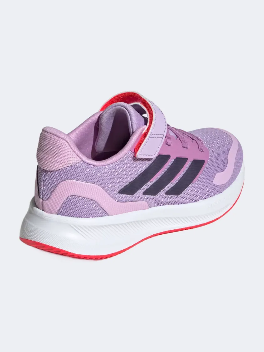 Arch Fit Soft Lining Adidas Runfalcon 5 Ps-Girls Sportswear Shoes Powder Plum/Aurora