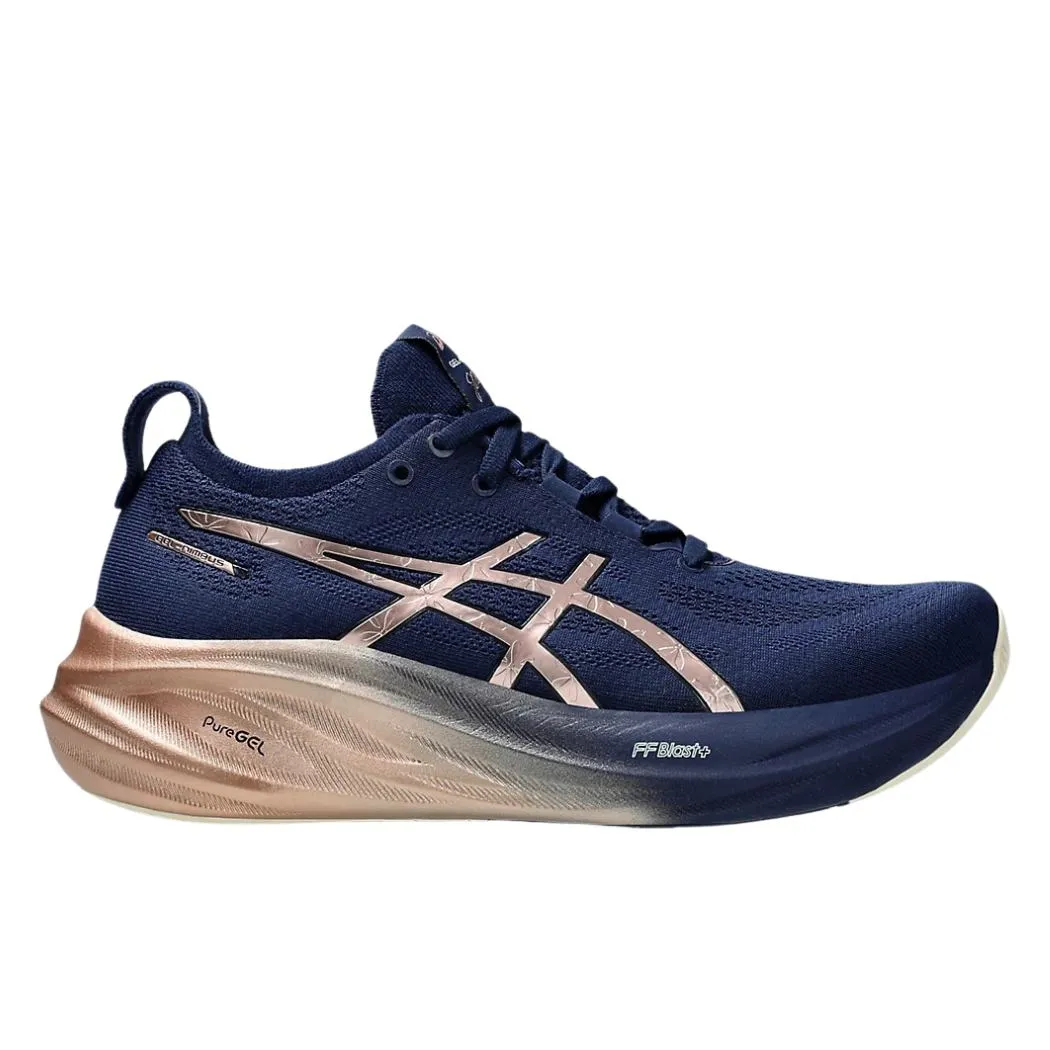 asics Gel-Nimbus 26 Platinum Women's Running Shoes Skin Fresh