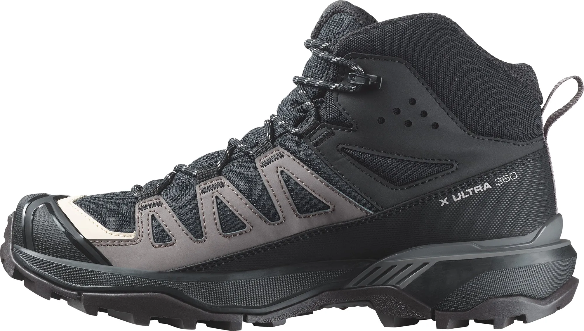 Salomon X Ultra 360 Mid GORE-TEX Womens Walking Boots - Black Sturdy Fit Hiking Nature Trek