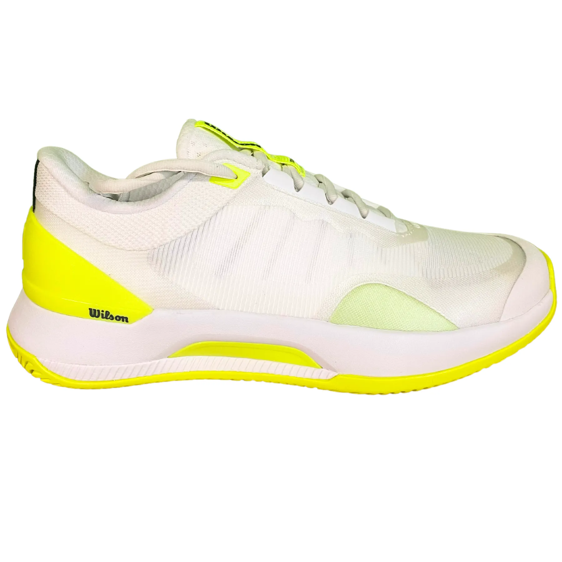 Cross training Wilson Intrigue Tour Oz Womens Tennis Shoes - White/Safety Yellow