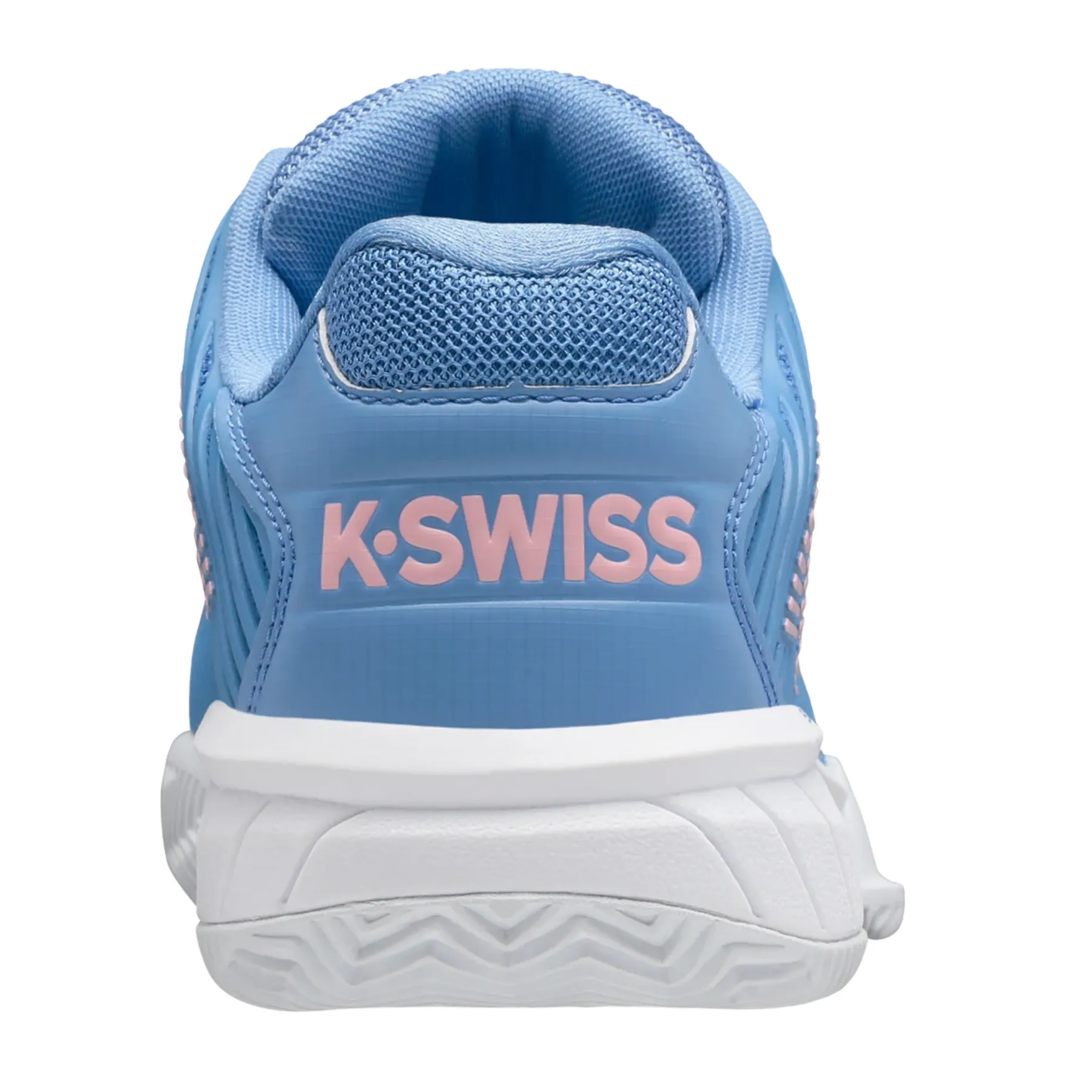 K Swiss Hypercourt Express 2 HB Women Tennis Shoes - Silver Lake Blue/White/Orchid Pink Durable