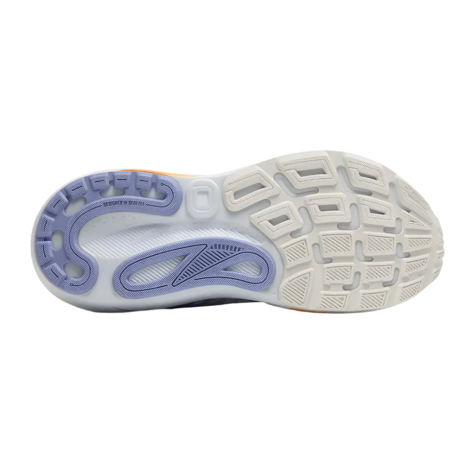 Joint protection Brooks Women's Adrenaline GTS 24 Running Shoes in Blue Heron/White/Orange AW25
