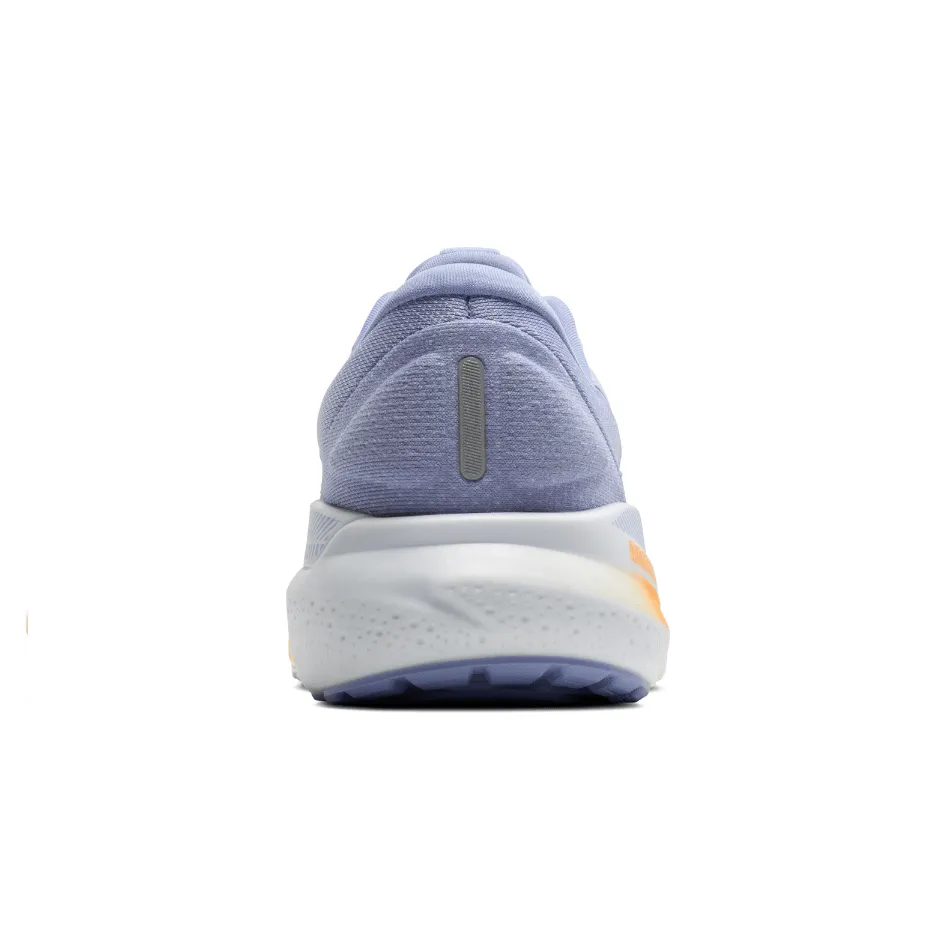Brooks Women's Adrenaline GTS 24 Running Shoes in Blue Heron/White/Orange AW25 Flexible Outsole Shoes
