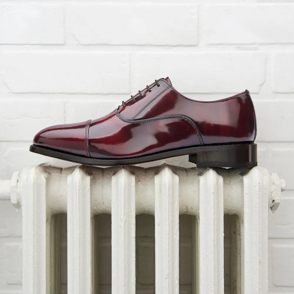 Oxford Shoe - Oxblood Weekend Walk Comfortable Straps