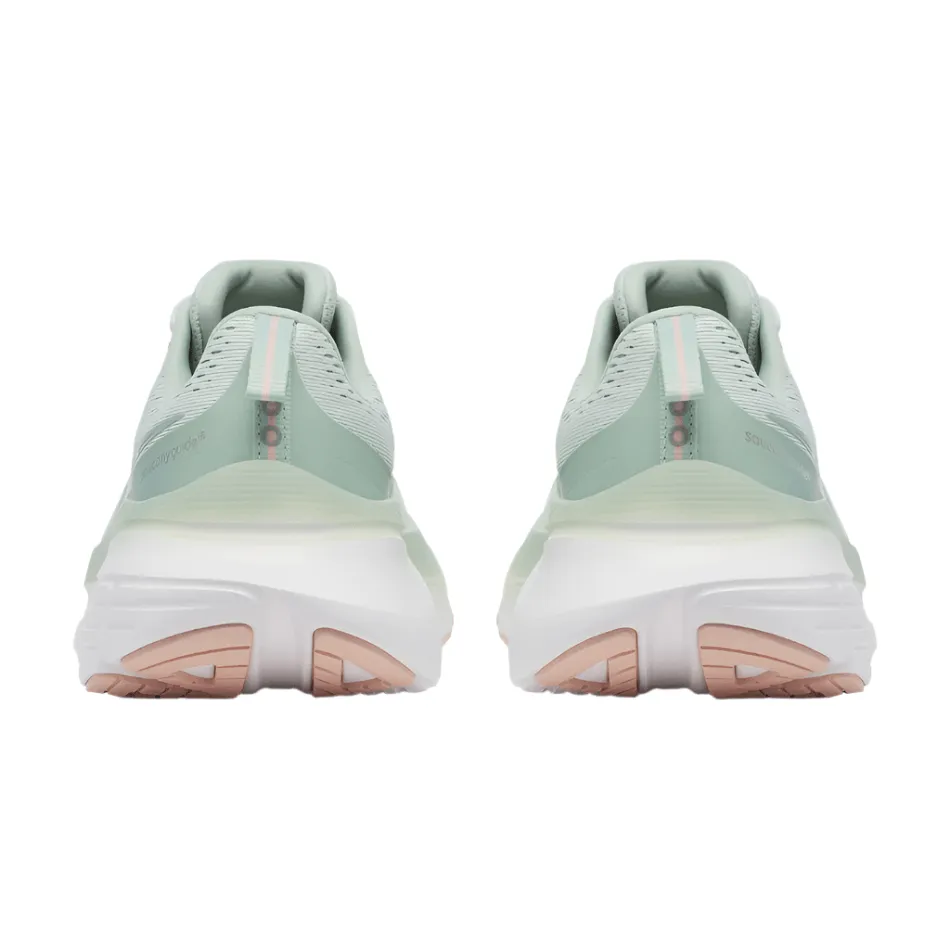 gym running shoe scenario Saucony Women's Guide 18 Running Shoes in Mist/Aloe AW25