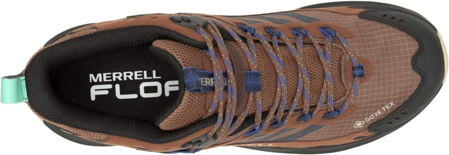 Merrell Moab Speed 2 Mid GORE-TEX Mens Walking Boots - Brown Mountain Comfort
