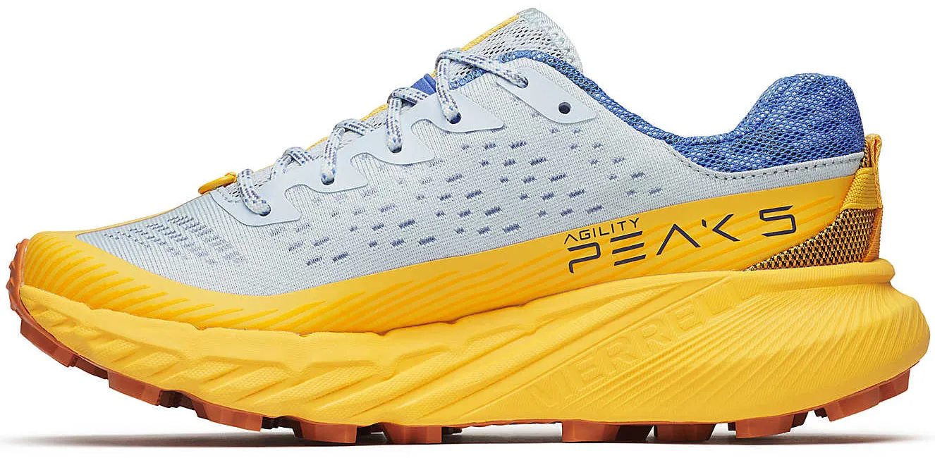 Merrell Agility Peak 5 Womens Trail Running Shoes - Blue Agility Game