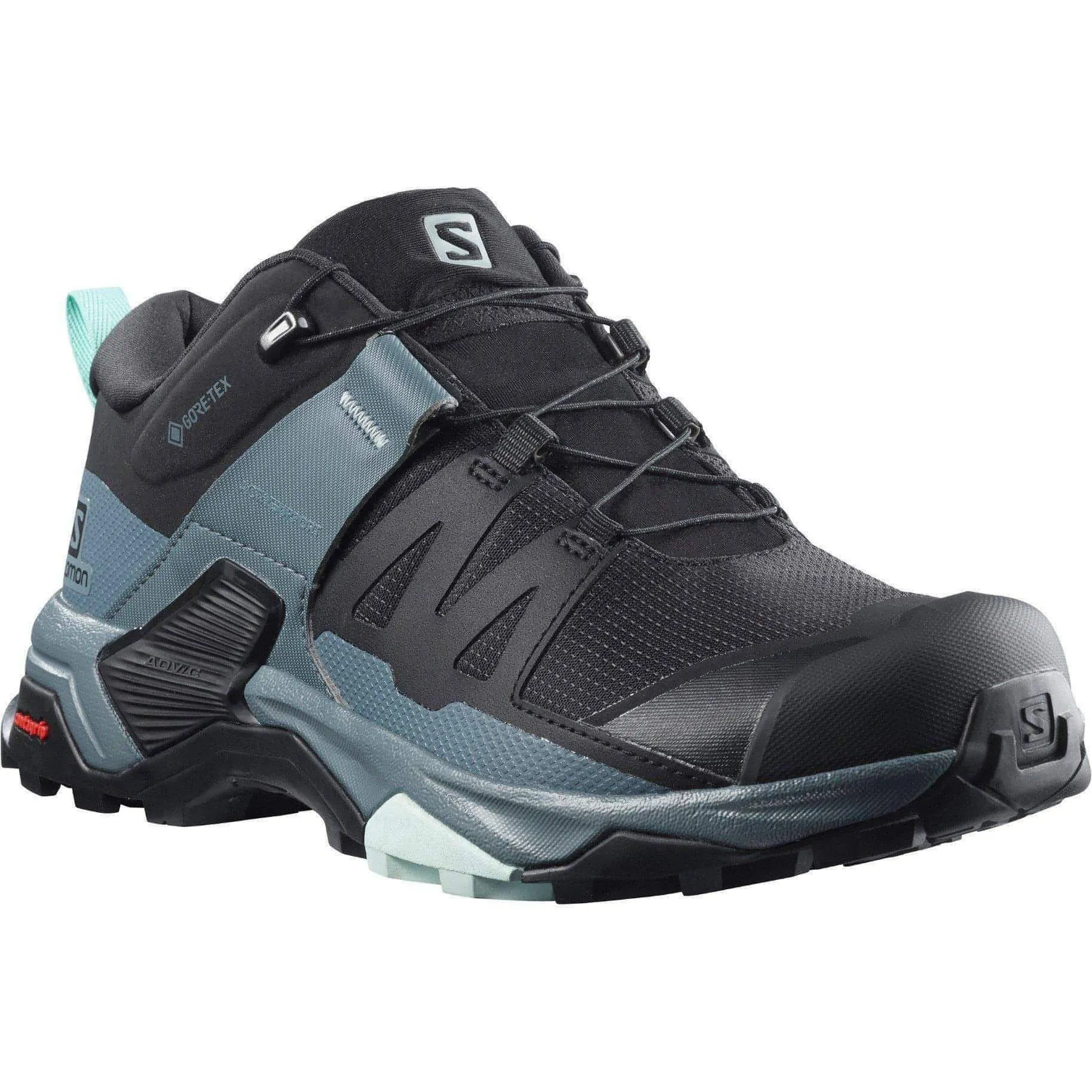 Salomon X Ultra 4 GORE-TEX Womens Walking Shoes - Black Waterproof Wear