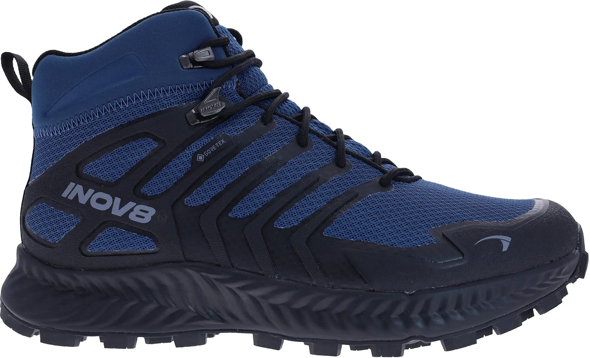 Inov8 Roclite Mid GORE-TEX WIDE FIT Mens Walking Boots - Blue High Ankle