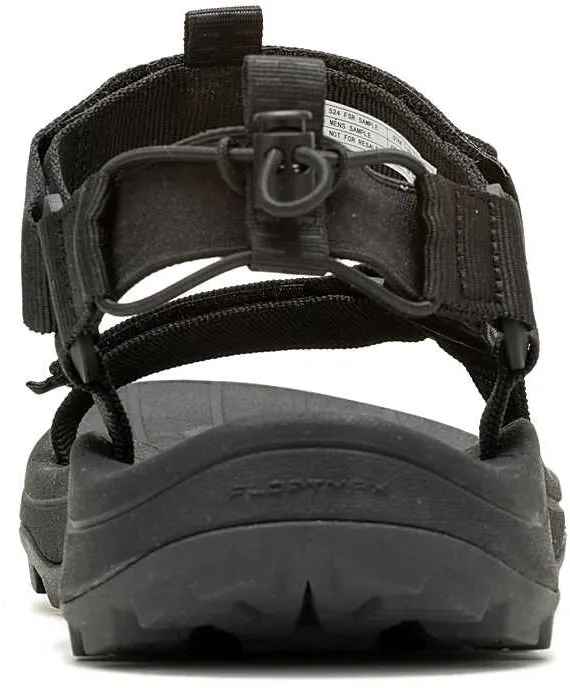 Merrell Speed Fusion Web Sport Mens Walking Sandals - Black Backpack Travel Cold Weather