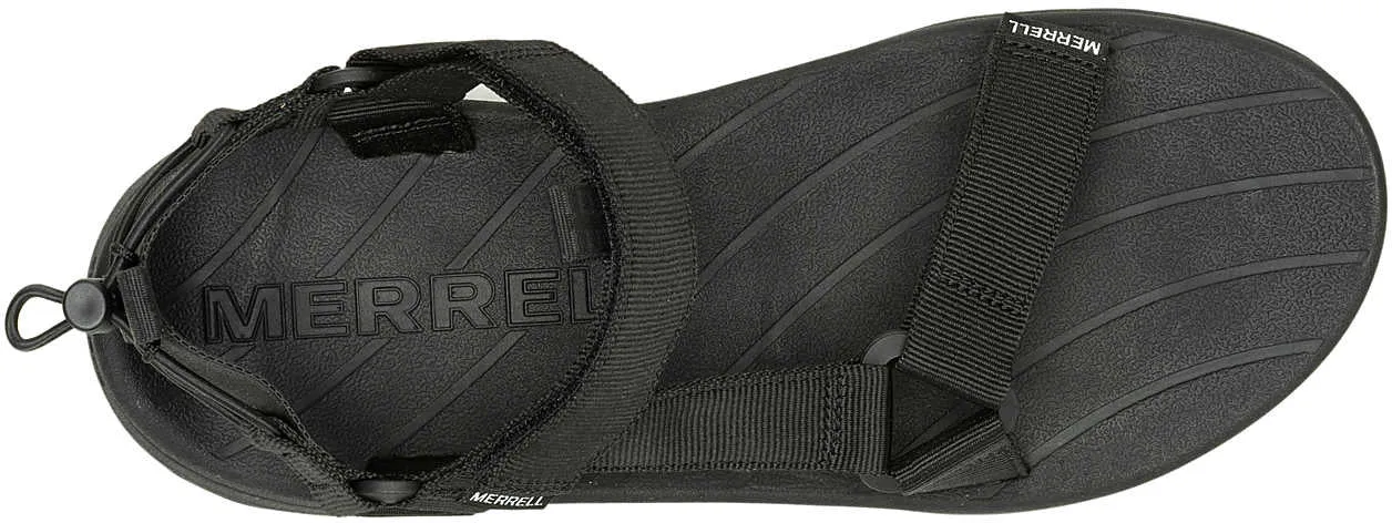Merrell Speed Fusion Web Sport Mens Walking Sandals - Black Rugged Path Weatherproof Boot