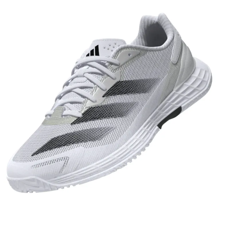 Adidas Performance Defiant Speed 2 Mens Tennis Shoes - Footwear White/Core Black/Grey One No Slip