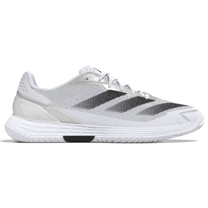 Ventilation holes Adidas Performance Defiant Speed 2 Mens Tennis Shoes - Footwear White/Core Black/Grey One
