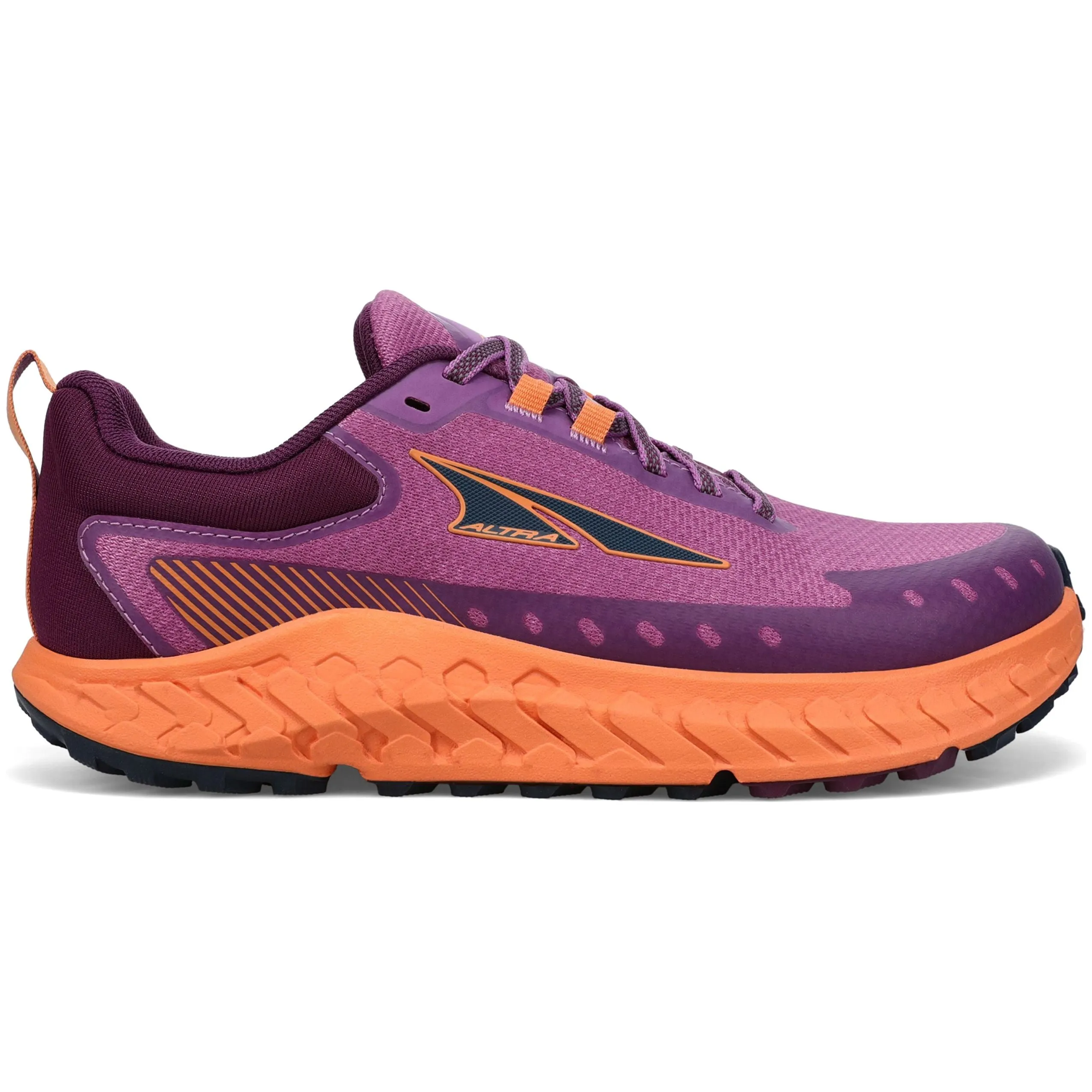 Comfort tested across extended activity durations No-Slip Grip Altra Outroad 2 Womens Trail Running Shoes - Purple