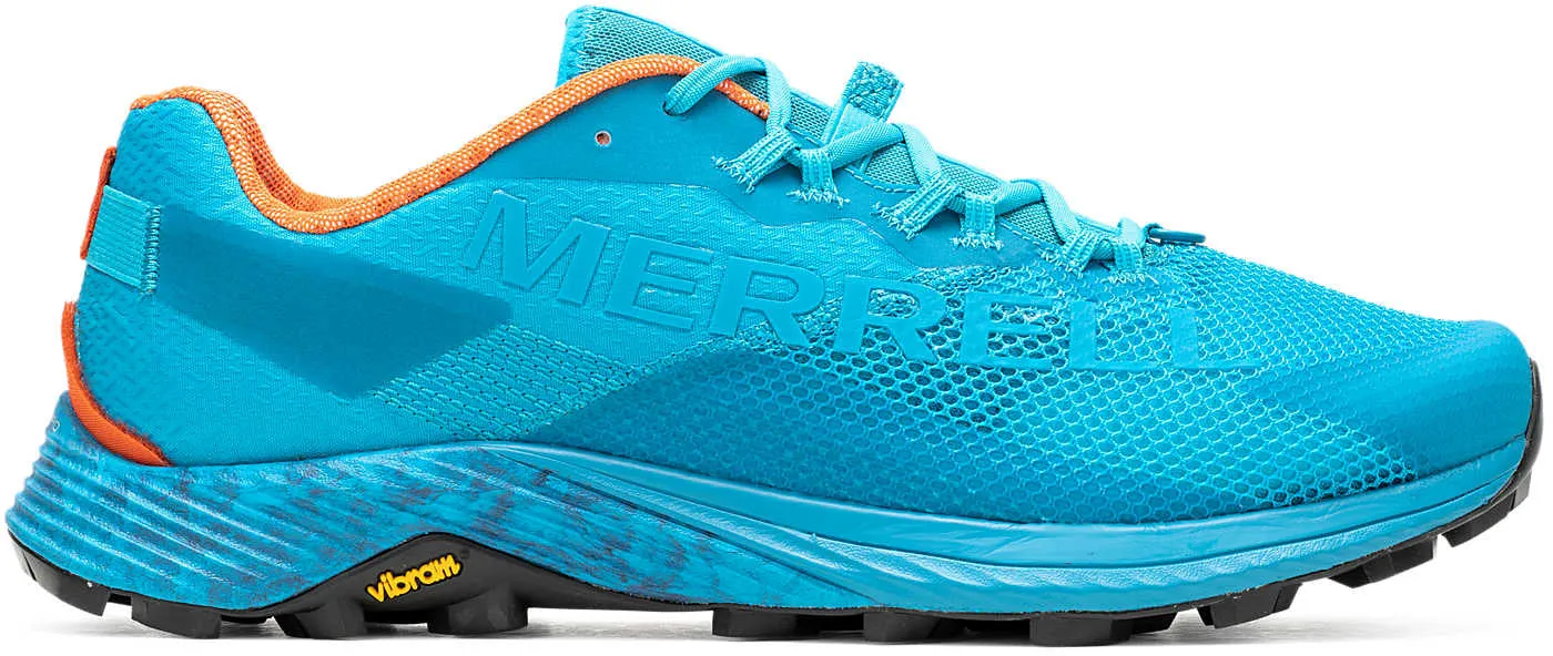 Quick Shift Speed Walk Merrell MTL Long Sky 2 Mens Trail Running Shoes - Blue