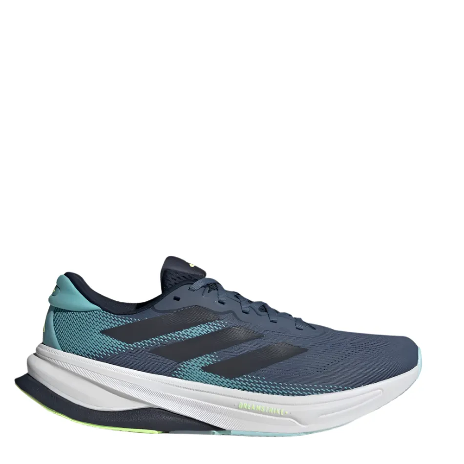 Adidas Men's Supernova Solution 2 Running Shoes in Preloved Ink/Legend Ink/Mint Ton AW25 tempo - run shoes