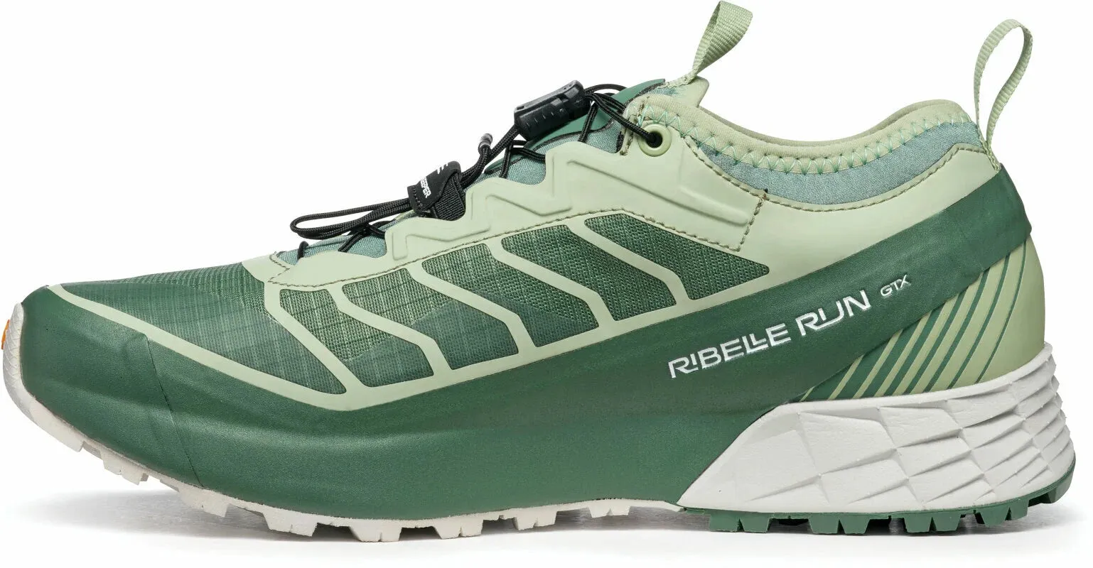 Scarpa Ribelle Run GORE-TEX Womens Trail Running Shoes - Green Energy Shift High Activity