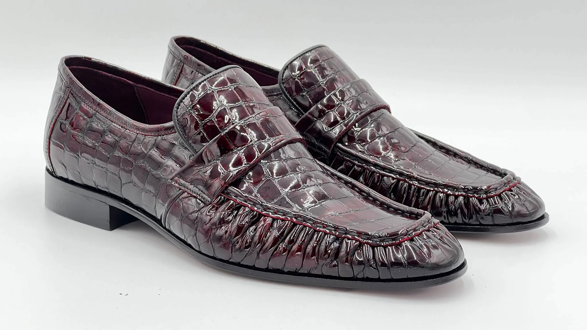 Style: 24144-Burgundy Comfort Heel