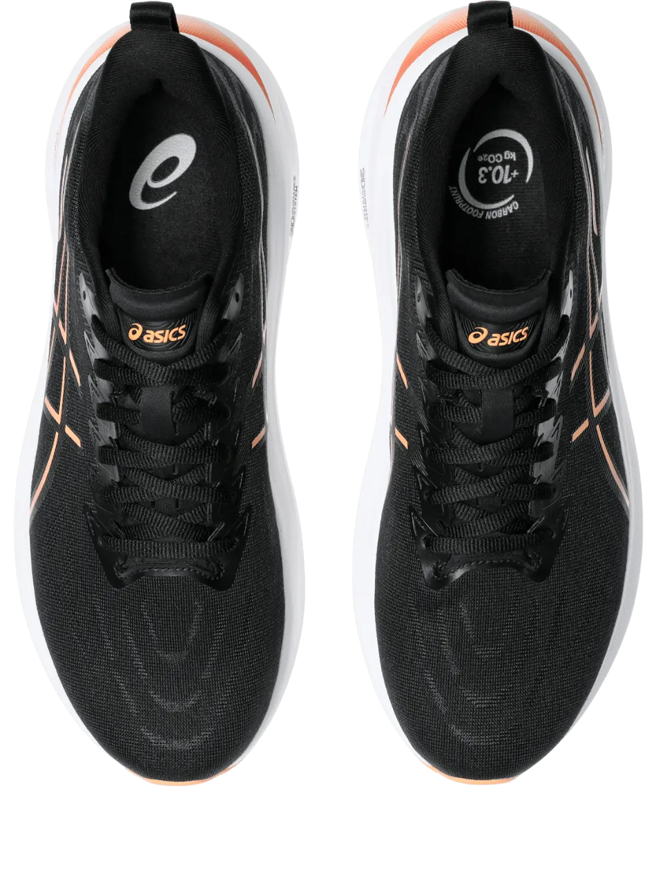 Asics Men's GT-2000 v13 Running Shoes Black/Faded Orange AW24 Stable