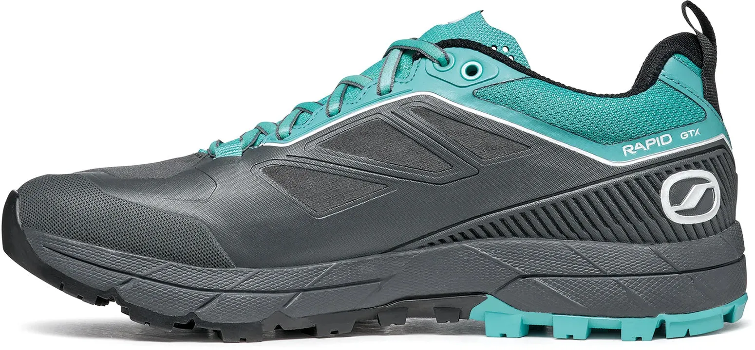 Performance Design Ultimate Stability Design Scarpa Rapid GORE-TEX Womens Walking Shoes - Grey