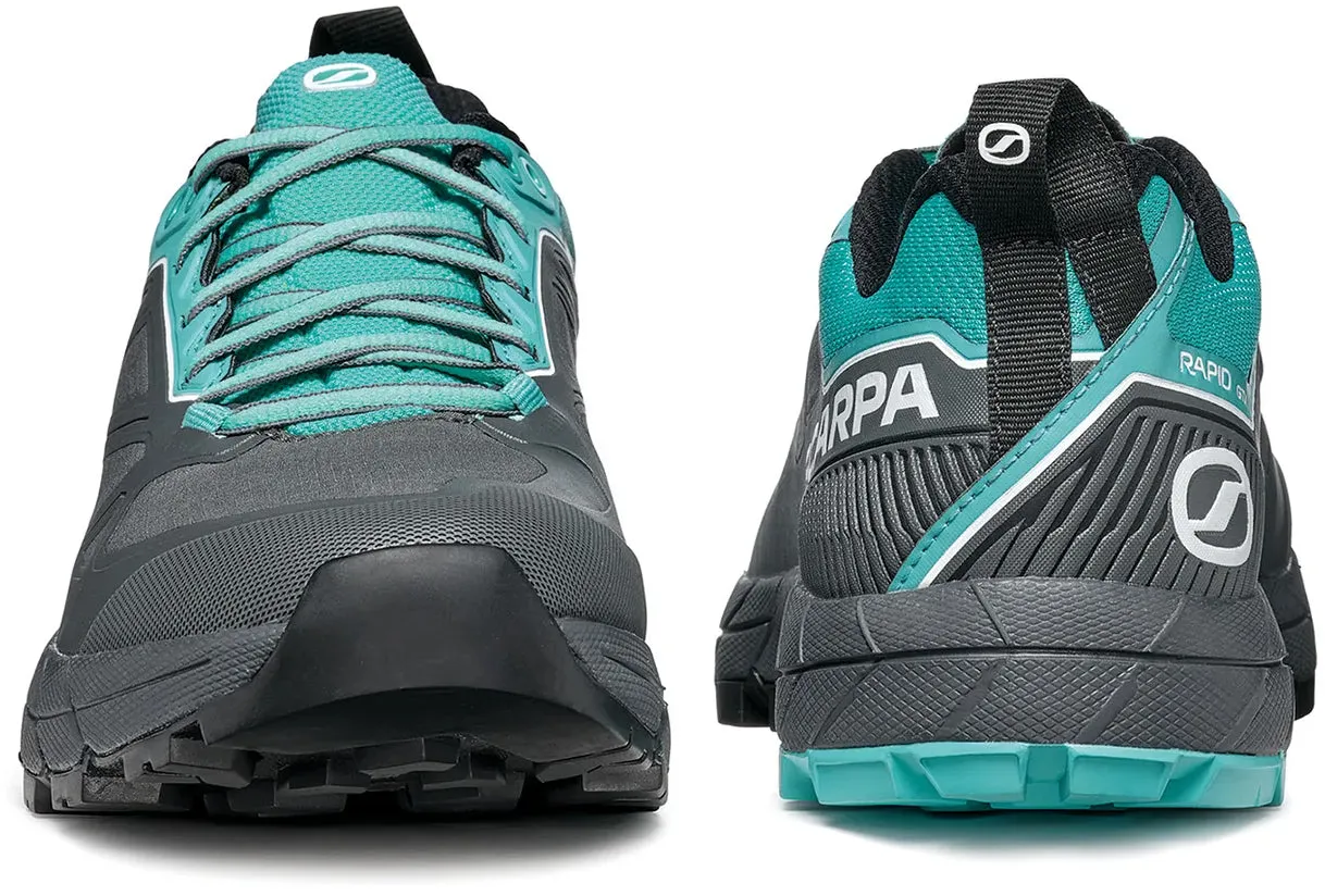 Scarpa Rapid GORE-TEX Womens Walking Shoes - Grey All-Terrain Movement Trail Cushion