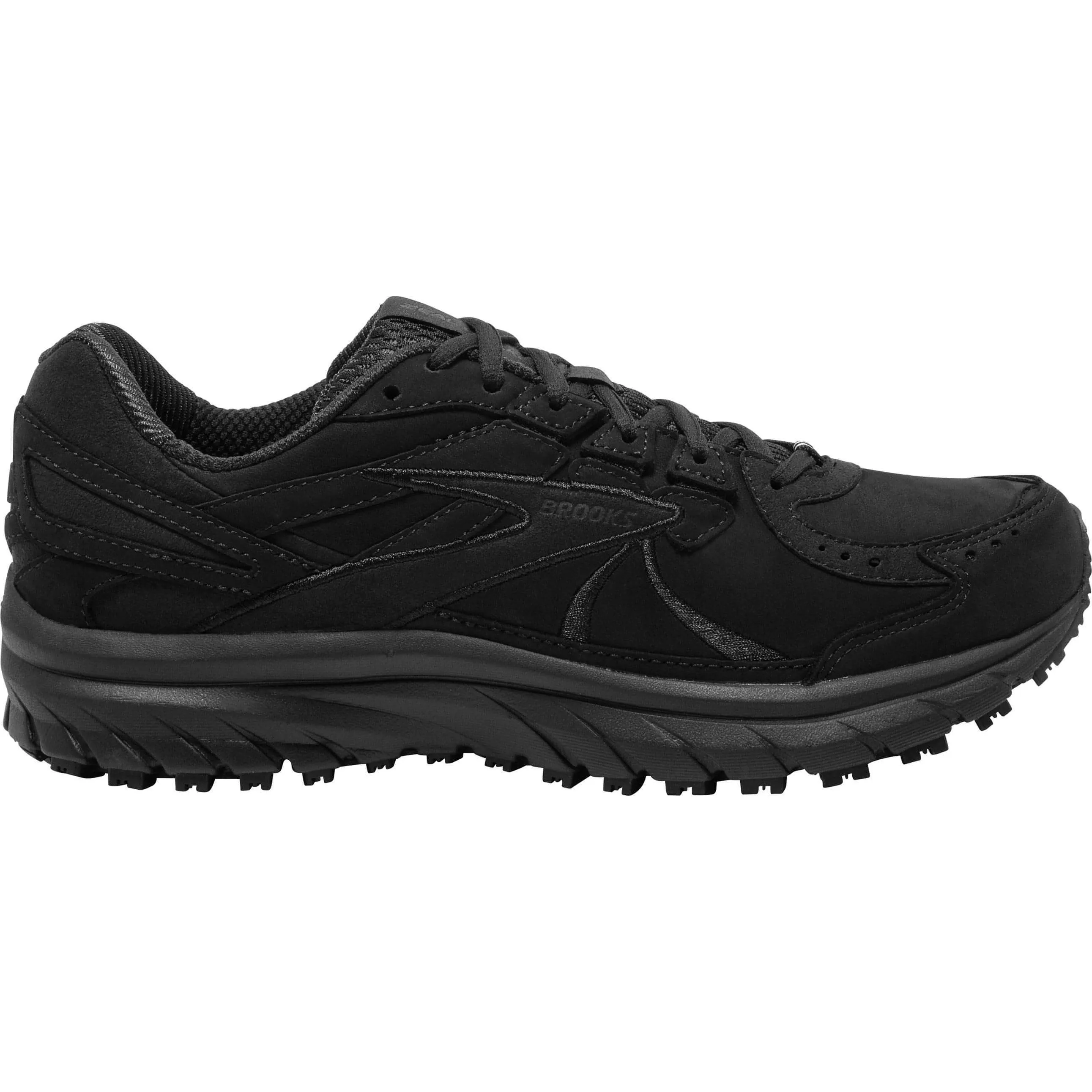 Brooks Zeal Walker Womens Walking Shoes - Black Shock Absorbing Extreme Walk