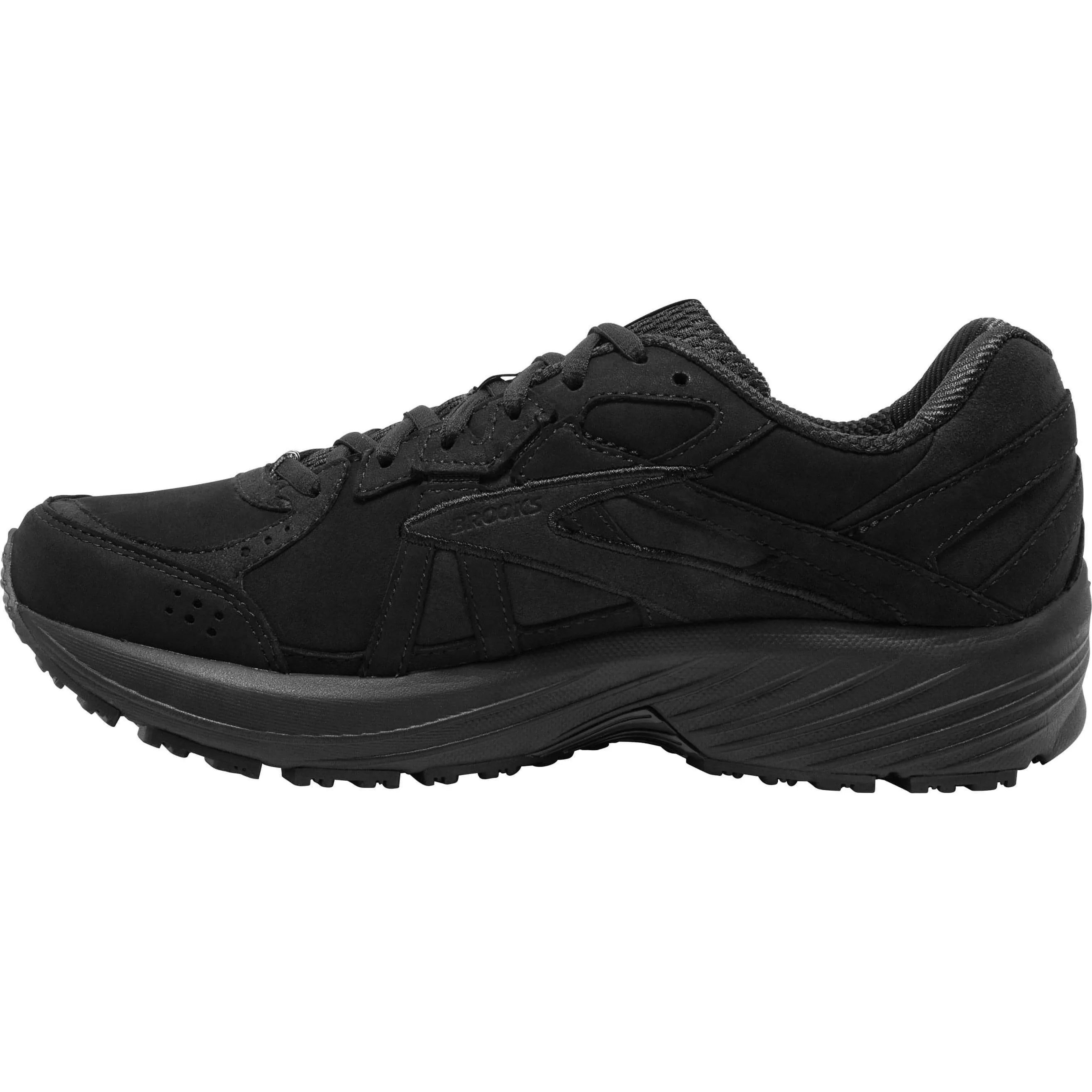 Brooks Zeal Walker Womens Walking Shoes - Black Quick Adaptation Foot Flexibility