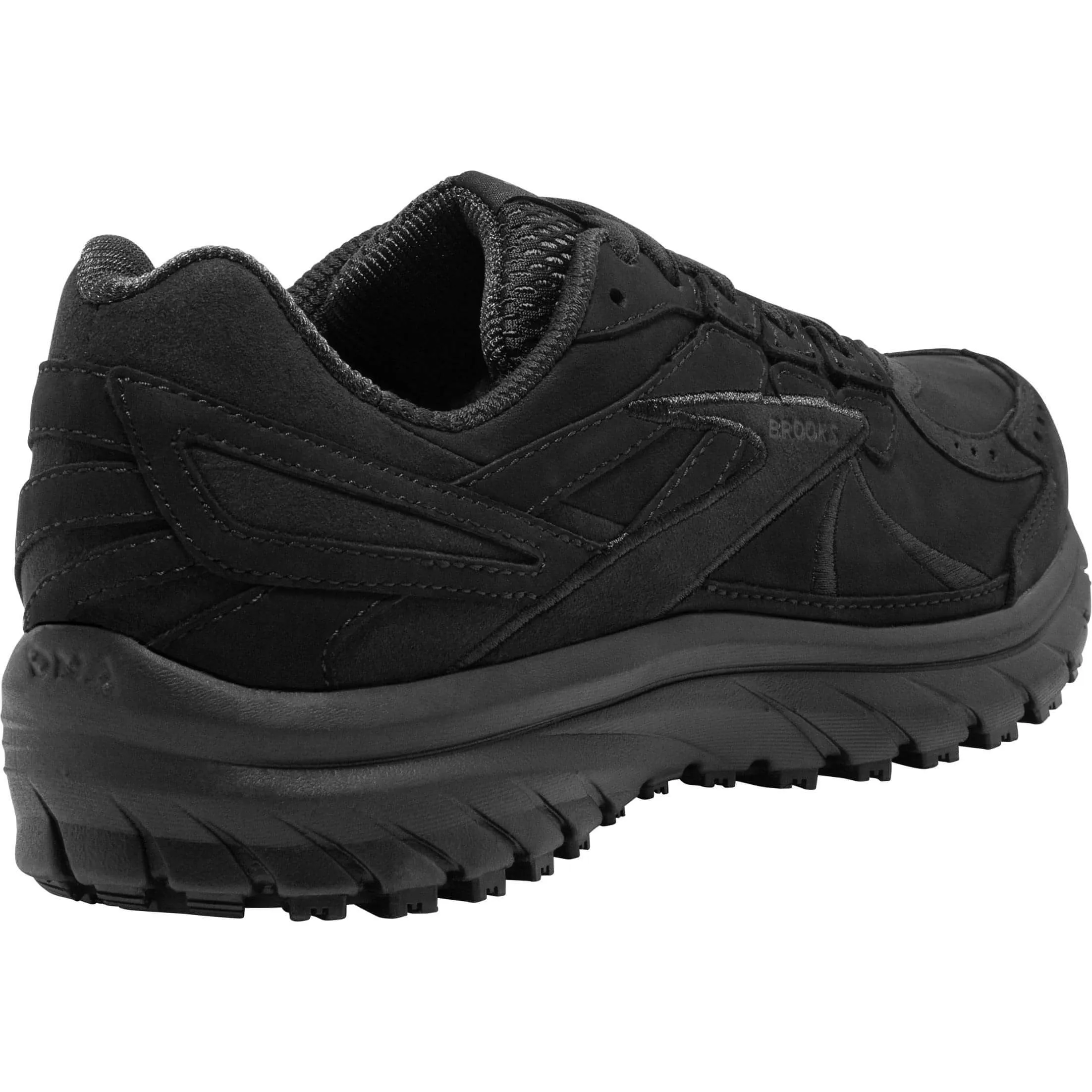 Water Repellent Mud Resistance Brooks Zeal Walker Womens Walking Shoes - Black