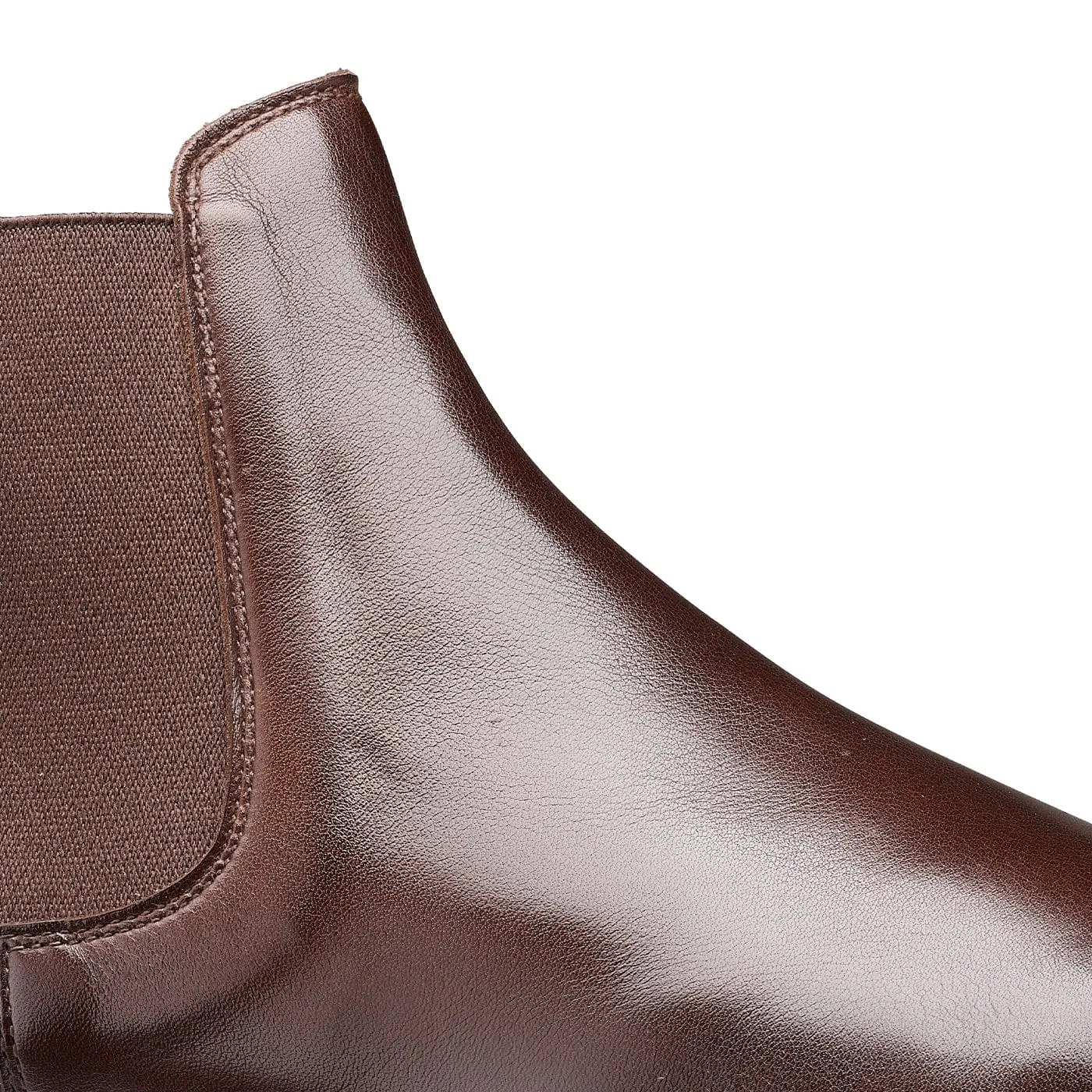 Crisp Morning Chelsea 5 Dark Brown Milled Calf