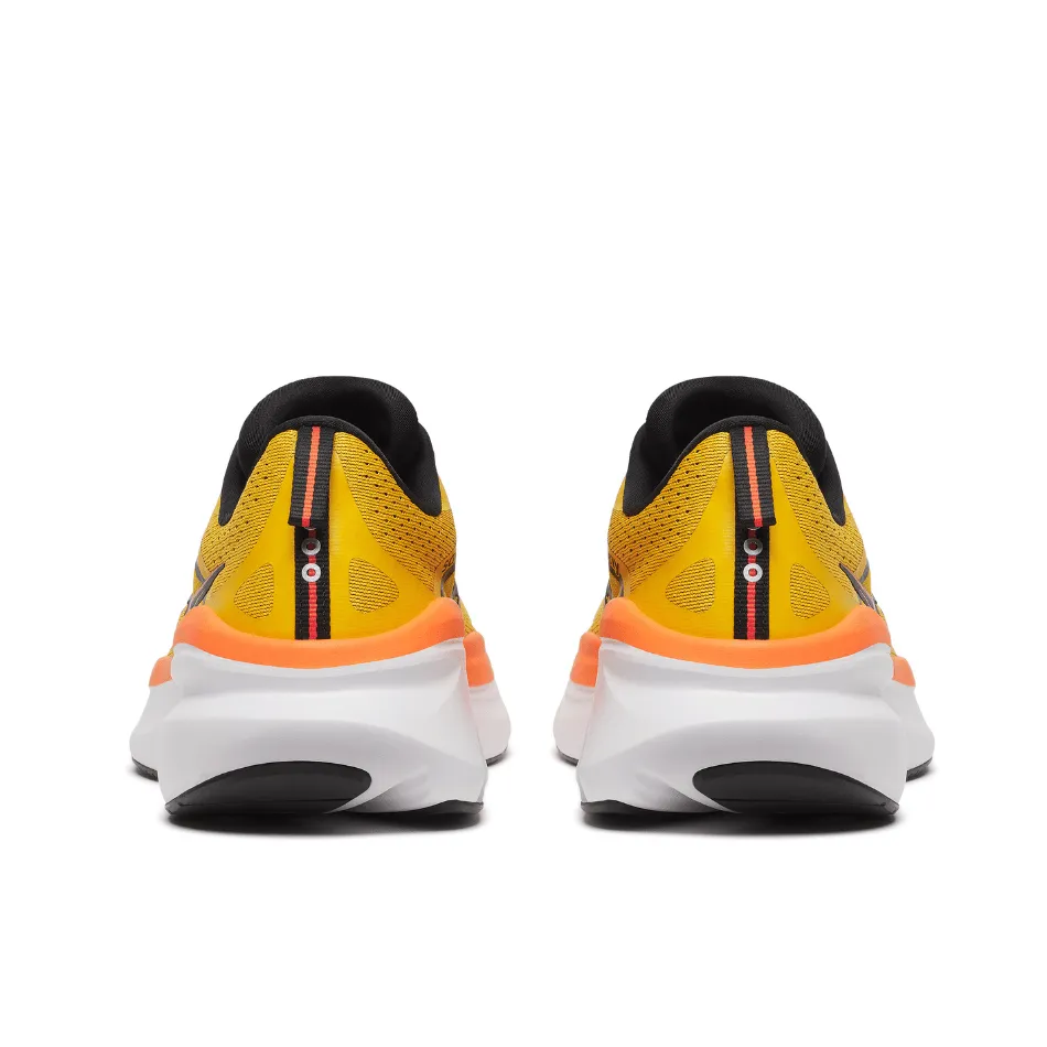 Saucony Men's Omni 22 Running Shoes in Pollen/Black SS25 wide - fit spaciousness running for a new experience