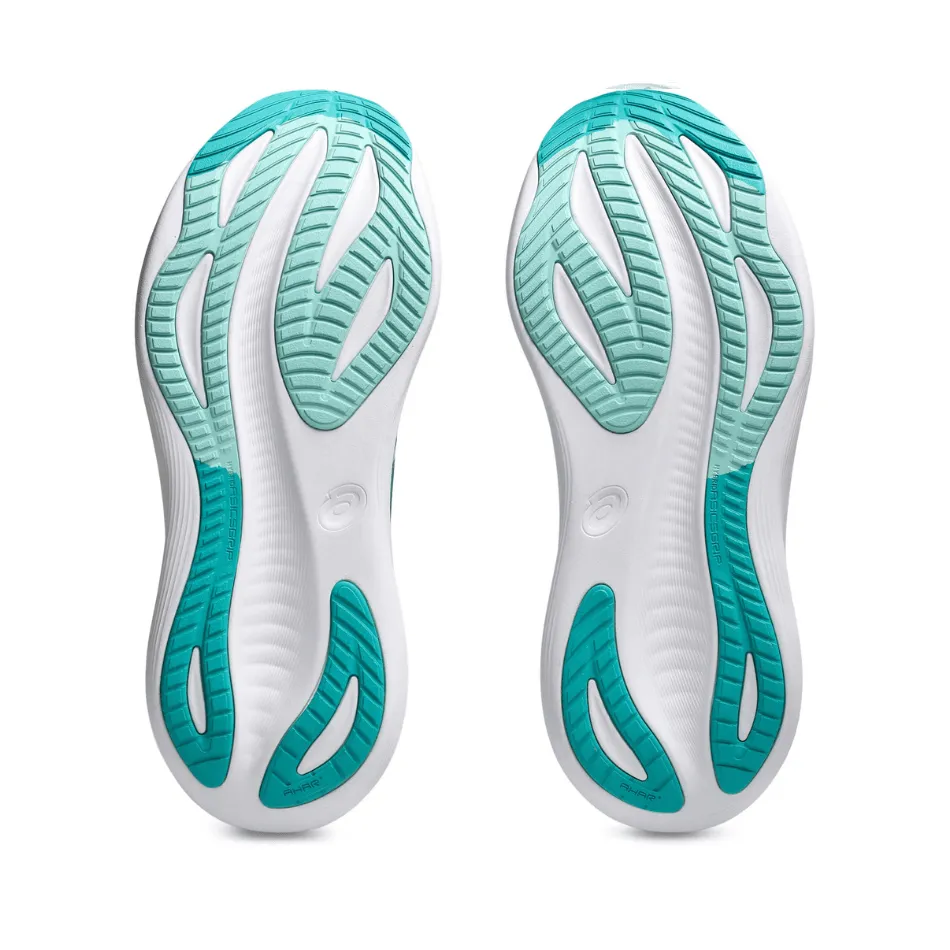 Comfort Wrap ASICS Men's GEL-NIMBUS 27 Running Shoes in Wave Teal/Saxon Green SS25