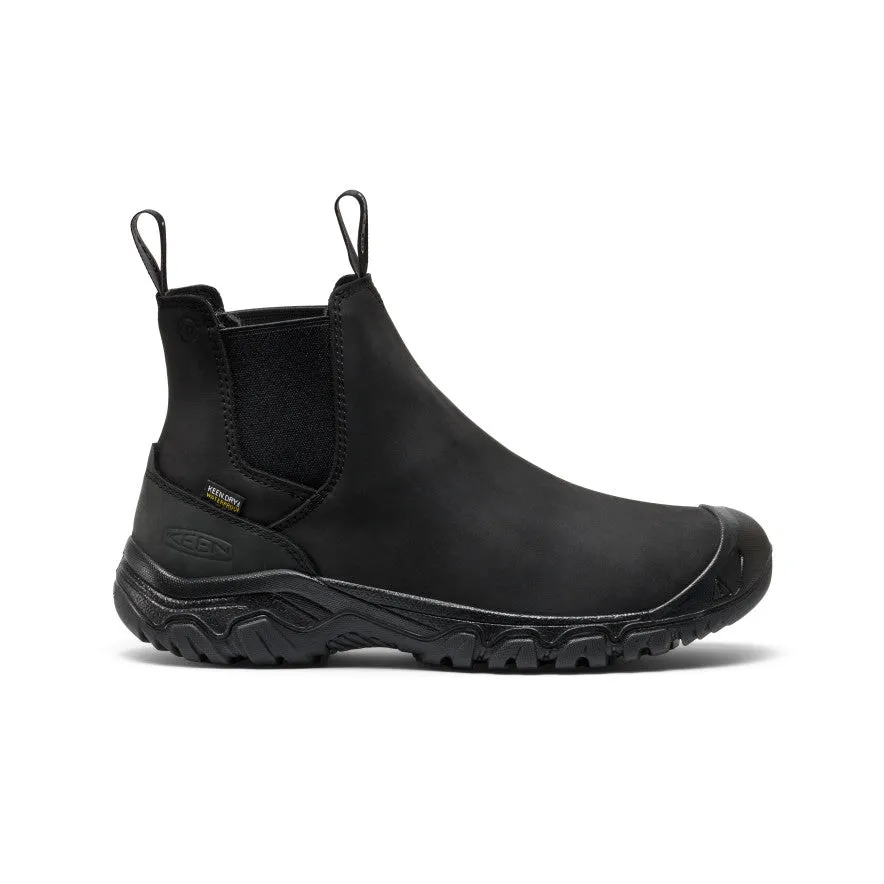 Men's Anchorage IV Waterproof Boot  |  Black/Black Stride Bold Stable