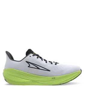 morning run shoes running with a hat Altra Men's Experience Flow Running Shoes in White/Lime