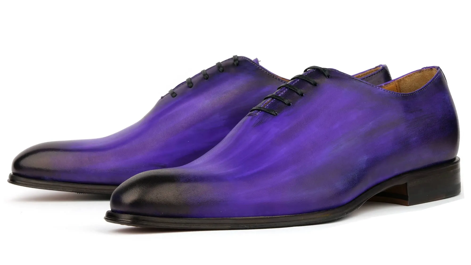 Urban Walking Sturdy Build Benson Wholecut Custom Patina Purple