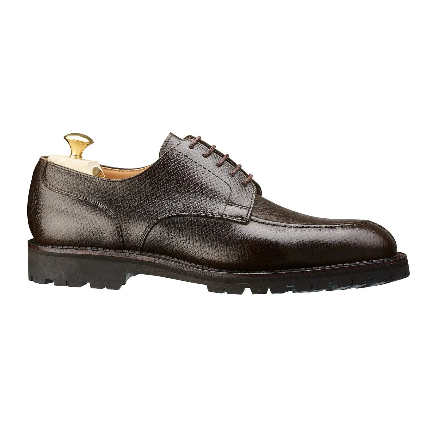 Denver Dark Brown Hatch Grain Sharp professional look Gentle Edge