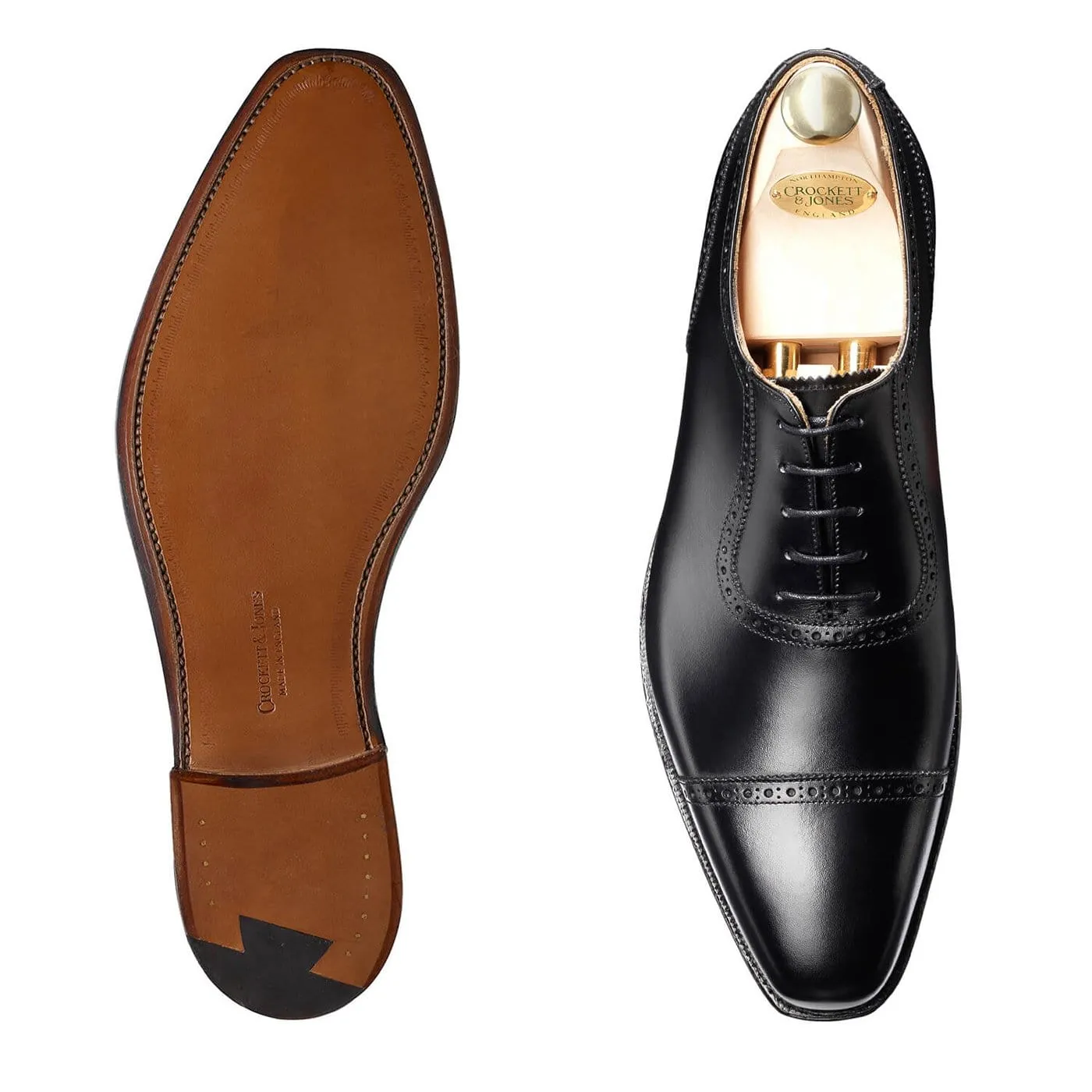 Westbourne Black Calf Quick Step Premium Comfort