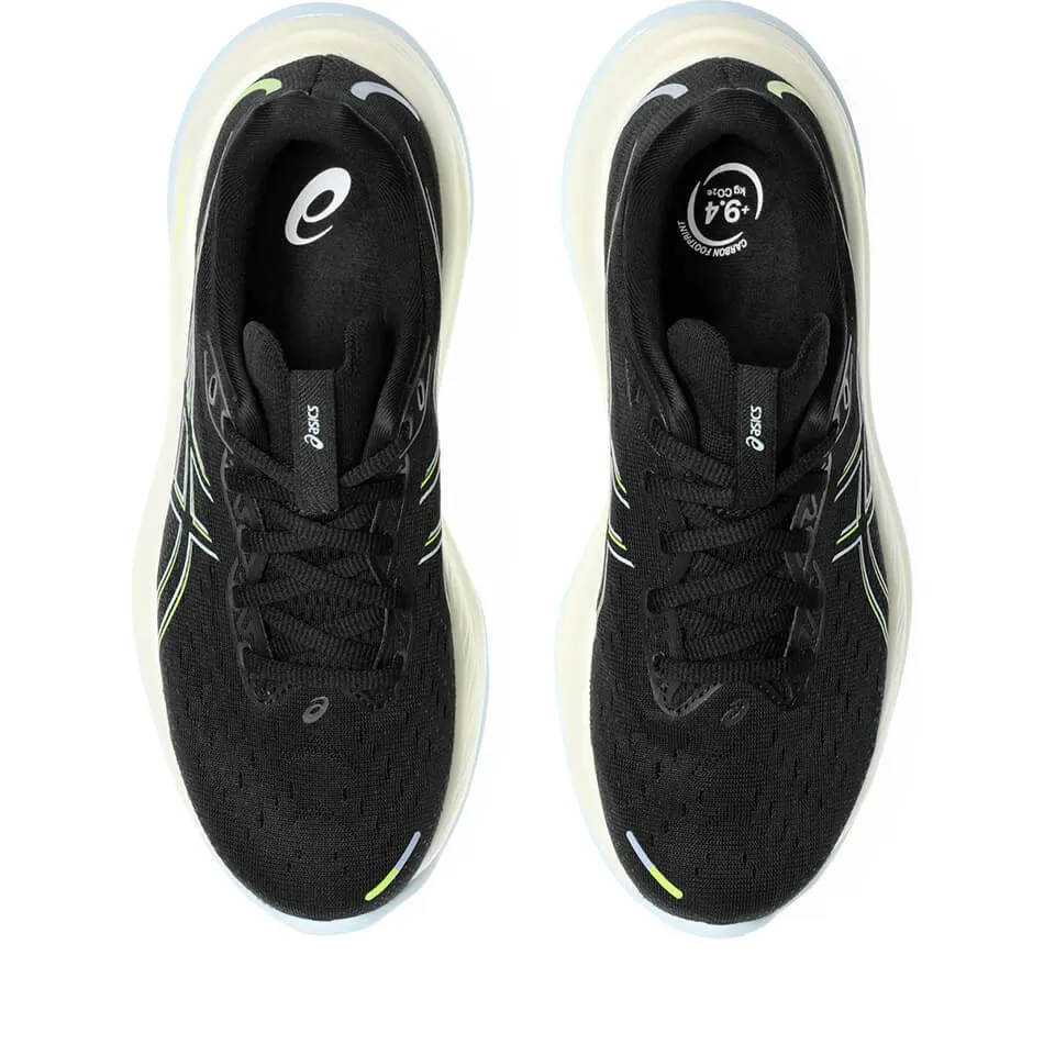 informal shoes All terrain ASICS GEL-CUMULUS 26 Women's Running Shoes in Black/Safety Yellow  AW24
