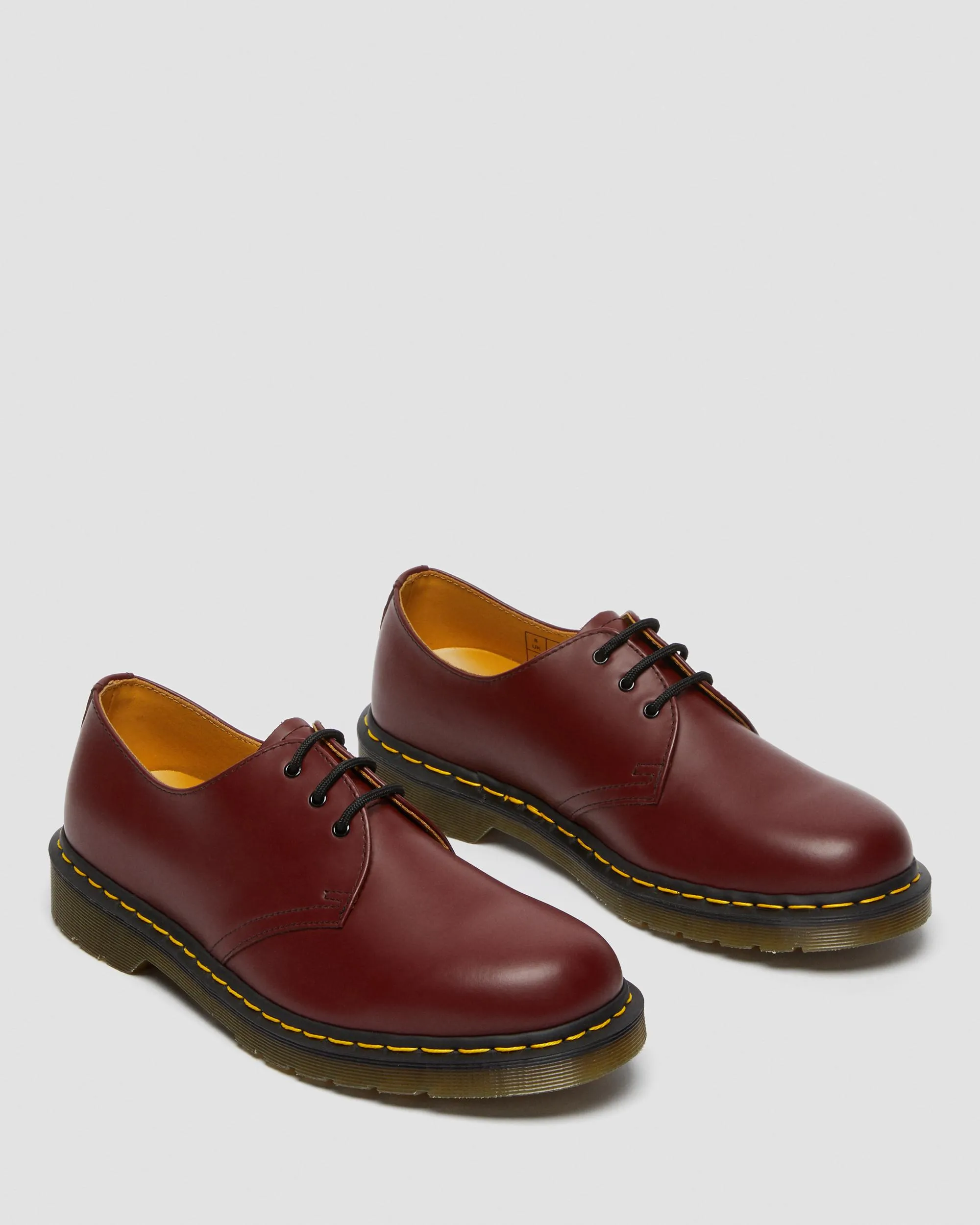 1461 Smooth Leather Oxford Shoes Sturdy Build Sharp Leather Look