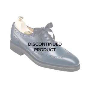 Anna Blue Burnished Calf Step In