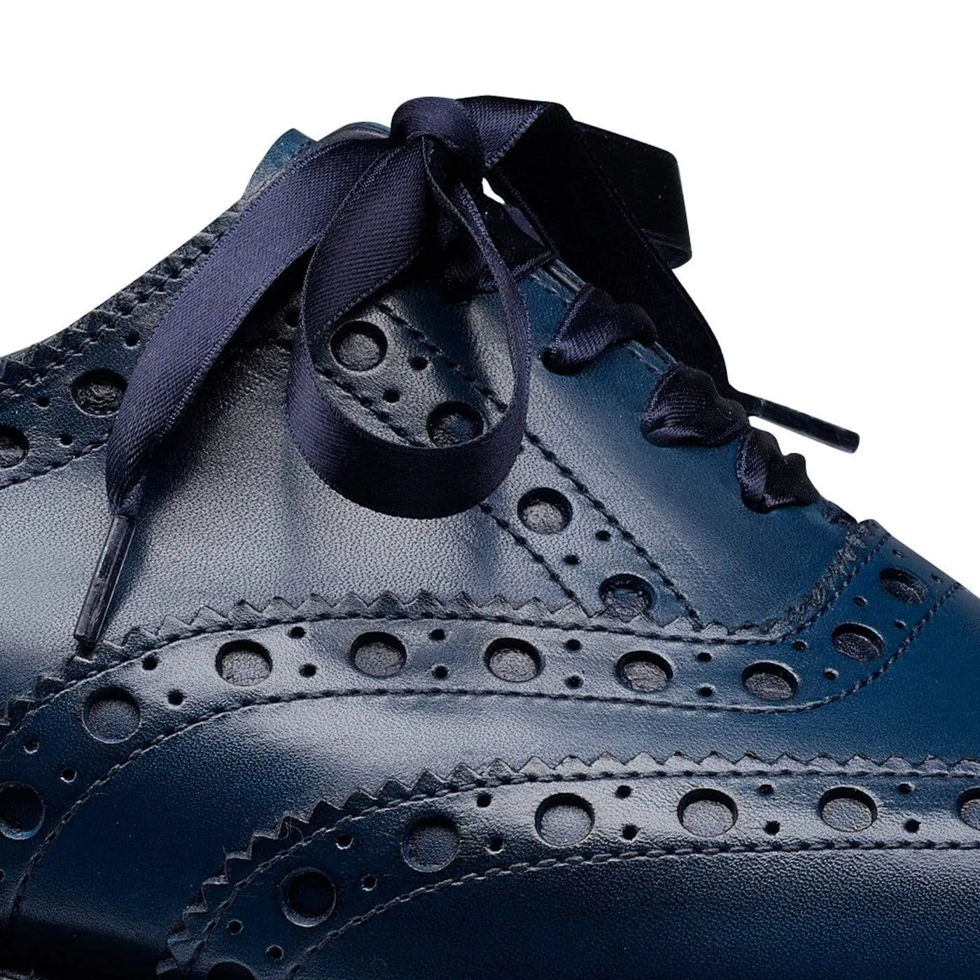 Anna Blue Burnished Calf Soft Interior