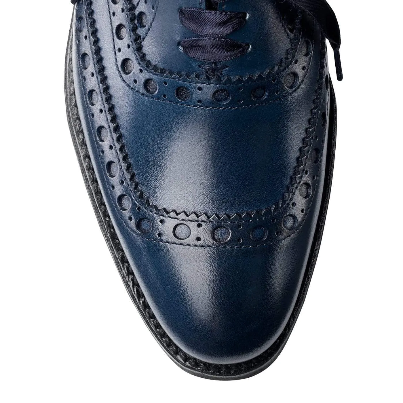 Leather Casual Anna Blue Burnished Calf
