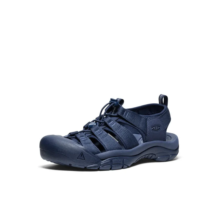 Men's Newport H2 Sandal  |  Monochrome/Navy Soft lining offers a smooth feel during active wear