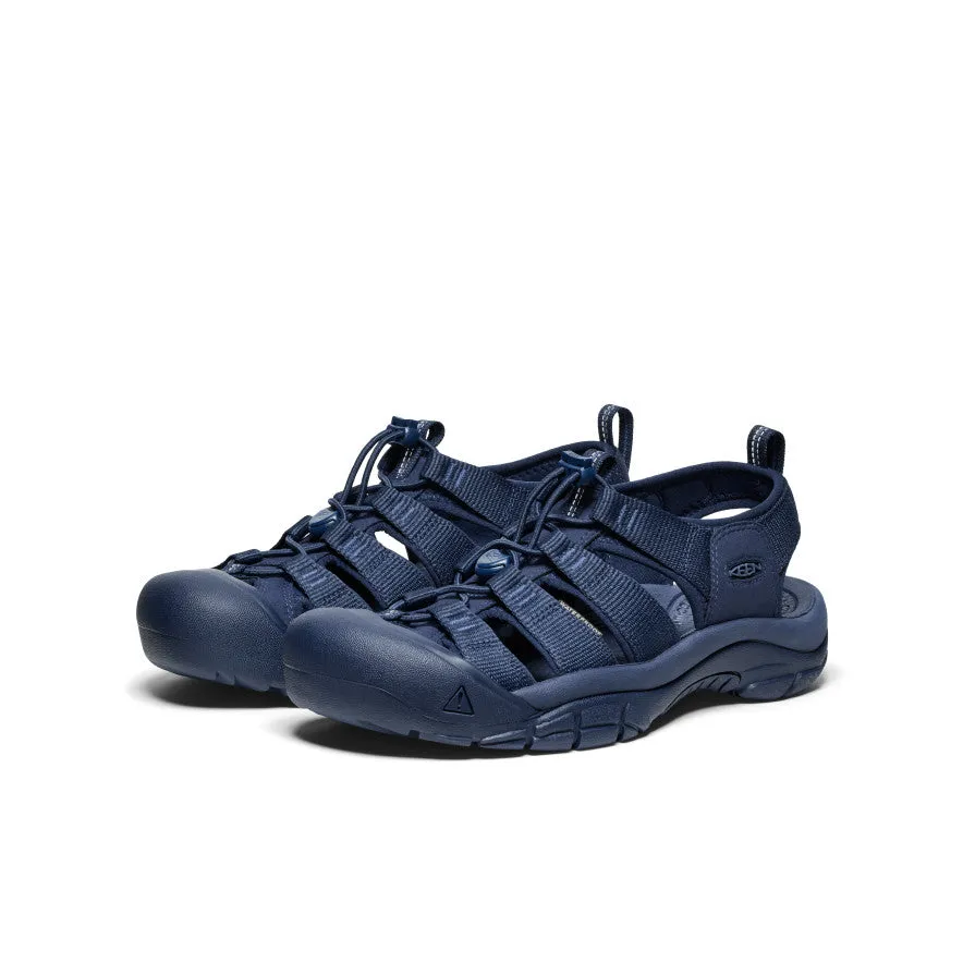 Elastic Fit Compact Cushion Men's Newport H2 Sandal  |  Monochrome/Navy