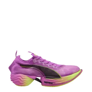 Puma Men's Fast-R NITRO Elite 2 Running Shoes in Pure Magenta/Yellow Alert SS25 treadmill running shoe space outstanding - running