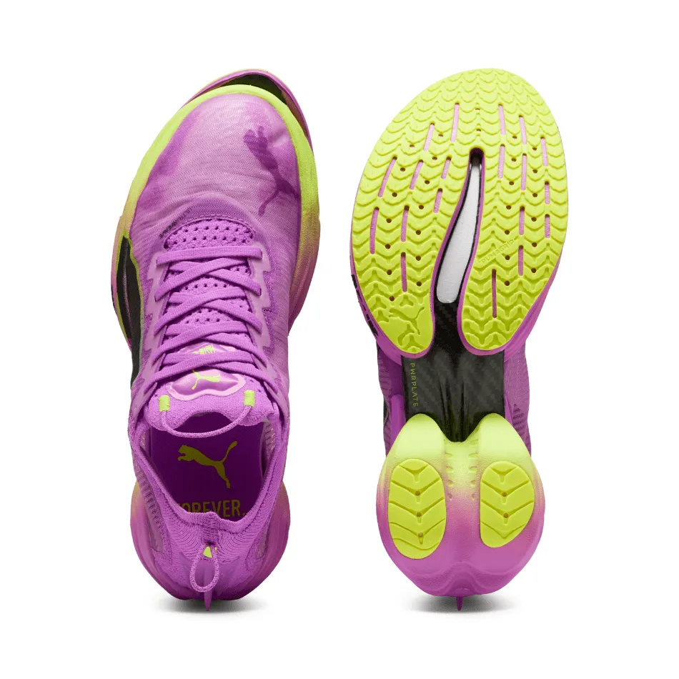 Puma Men's Fast-R NITRO Elite 2 Running Shoes in Pure Magenta/Yellow Alert SS25 Health - enabler polished - finish - design shoes